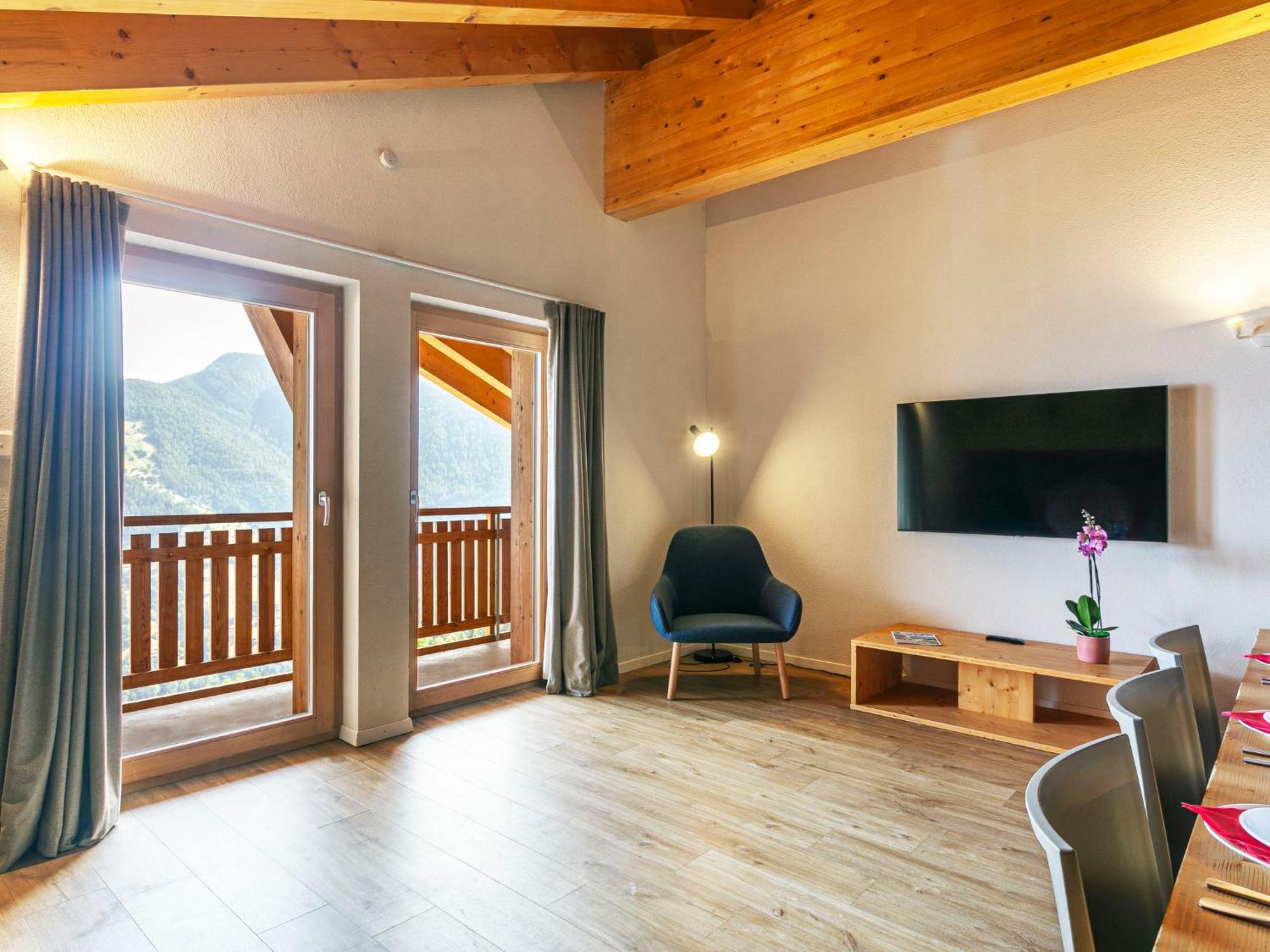 Apartment T-Resort La Tzoumaz 4P8 Vue Vallee By Interhome Екстериор снимка